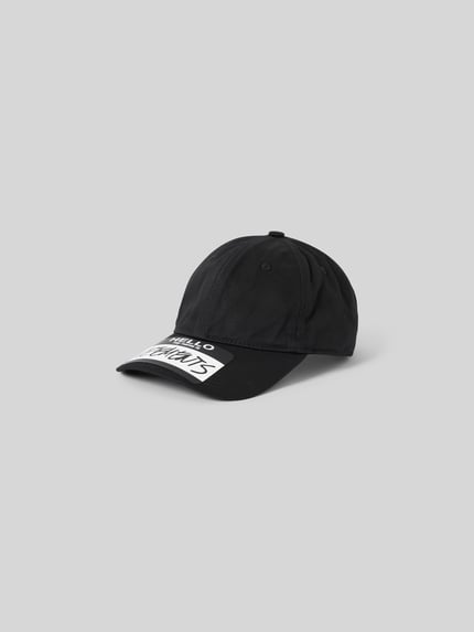 VETEMENTS Baseballpet met labeldetail Zwart - 2