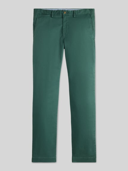 Polo Ralph Lauren Straight Fit Chino aus Baumwoll-Mix Dunkelgruen 2