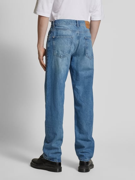 REVIEW Niezbędne dżinsy o kroju straight fit Niebieski 5