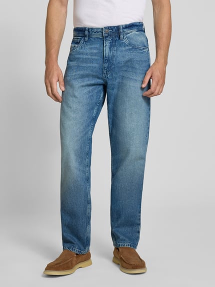 Tom Tailor Denim Relaxed Fit Jeans aus reiner Baumwolle Modell 'relaxed TTWAYLEN' Blau 4