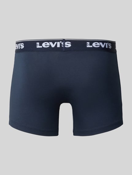 Levi's® Trunks mit Label-Bund im 3er-Pack Dunkelblau 3
