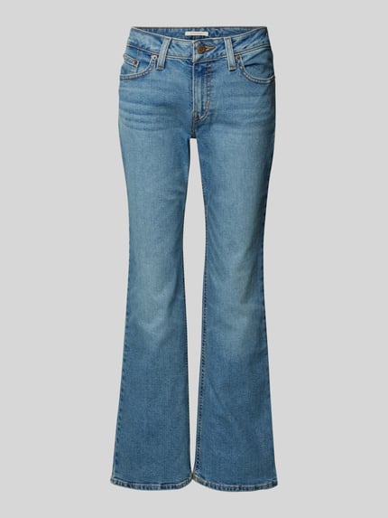 Levi's® Bootcut Jeans aus Baumwoll-Mix Blau 2