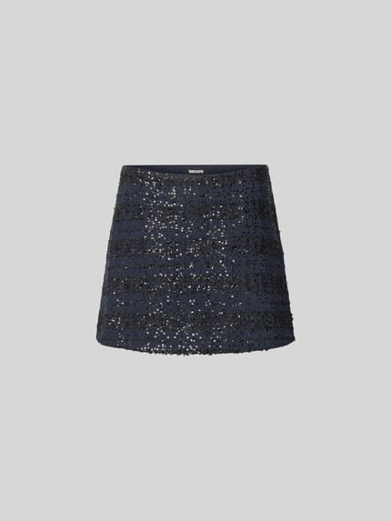 Minirok met pailletten Shop The Look MANNEQUINE