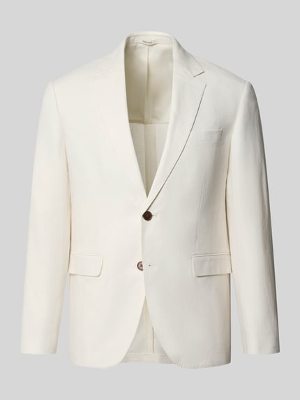 Regular Fit Sakko aus Leinen-Baumwoll-Mix Shop The Look MANNEQUINE