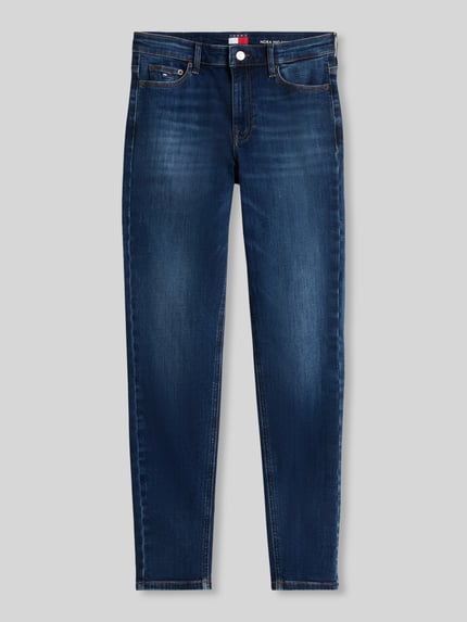 Tommy Jeans Mid waist skinny jeans met labeldetail Donkerblauw - 2