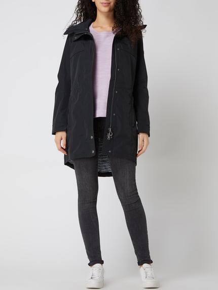 Wellensteyn Parka o kroju regular fit z odpinanym kapturem model ‘VICTORIA’ Granatowy 1