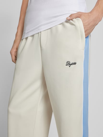 PEGADOR Sweatbroek met elastische band Offwhite - 3