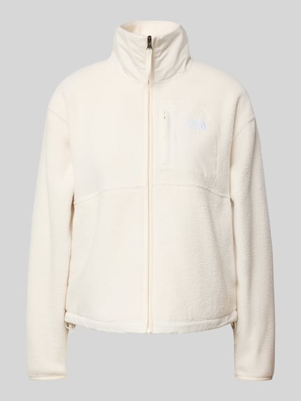 The North Face Fleecejack met opstaande kraag, model 'YUMORI OFF PEAK' Offwhite - 2