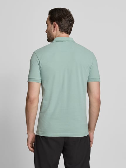 BOSS Green Regular Fit Poloshirt aus reiner Baumwolle Modell 'PIO 1' Lind 5