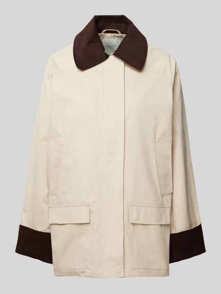 Neo Noir Hemdjacke mit Leistentaschen Modell 'Anastacia' Beige 2