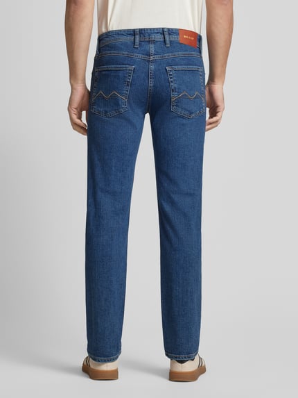 MAC Regular Fit Jeans im 5-Pocket-Design Modell 'ARNE' Hellblau 5