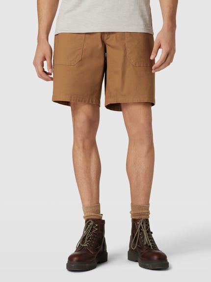 Columbia Straight Leg Bermudas in unifarbenem Design Sand 4
