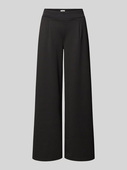 Broek met wijde pijpen, model 'KATE' Shop The Look MANNEQUINE