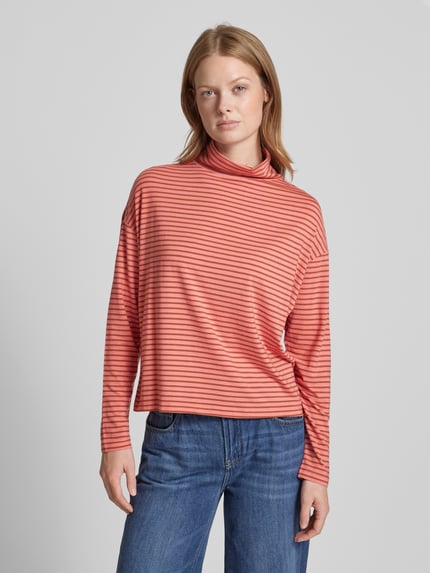 s.Oliver RED LABEL Shirt met lange mouwen en col Rosé - 4