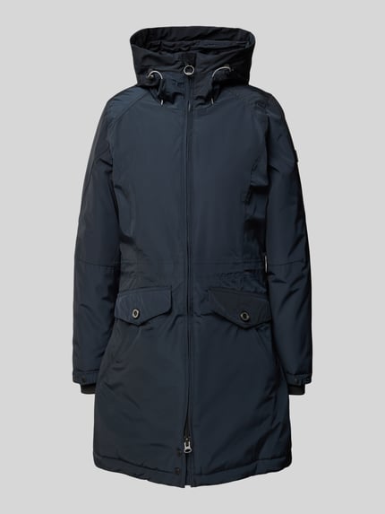 Wellensteyn Shaped Fit Parka mit Kapuze Modell 'CUCILLA' Marine 2