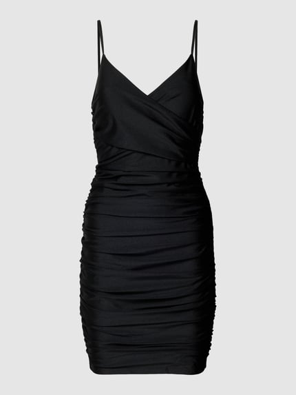 Jake*s Cocktail Cocktailkleid in Wickel-Optik Black 2