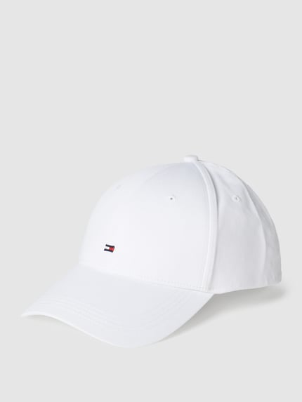 Tommy Hilfiger Cap mit Label-Stitching Weiss 1
