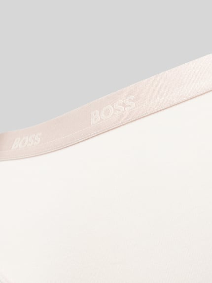 BOSS String mit elastischem Label-Bund Hellrosa 2