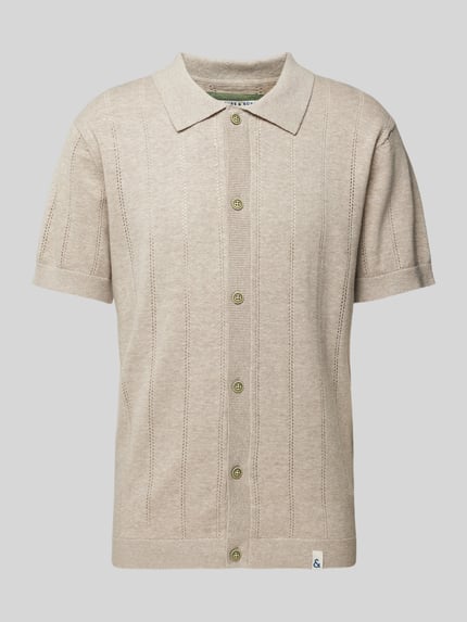 Colours & Sons Regular fit vrijetijdsoverhemd met halflange mouwen Beige - 2