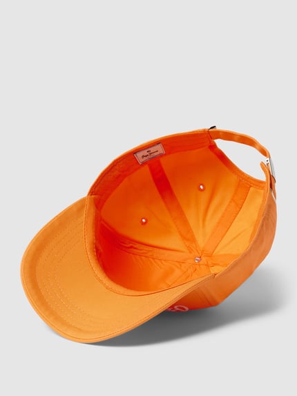 Pepe Jeans Basecap mit Label-Stitching Modell 'WALLY' Orange 2
