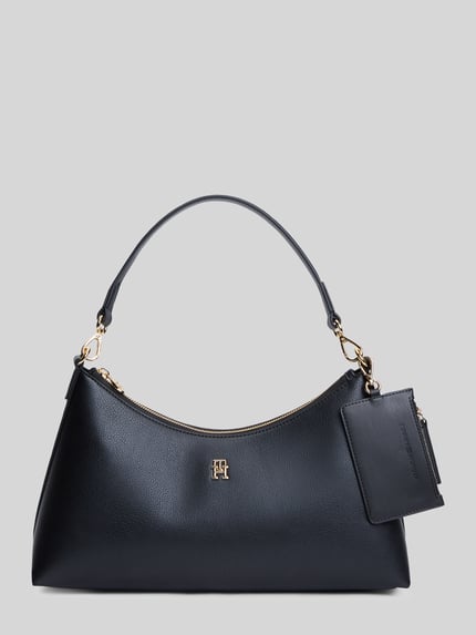 Tommy Hilfiger Henkeltasche in Leder-Optik Modell 'TH ICON SHOULDER BAG' Black 2