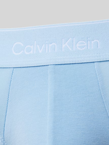 Calvin Klein Underwear Slip mit elastischem Label-Bund im 3er-Pack Blau 2