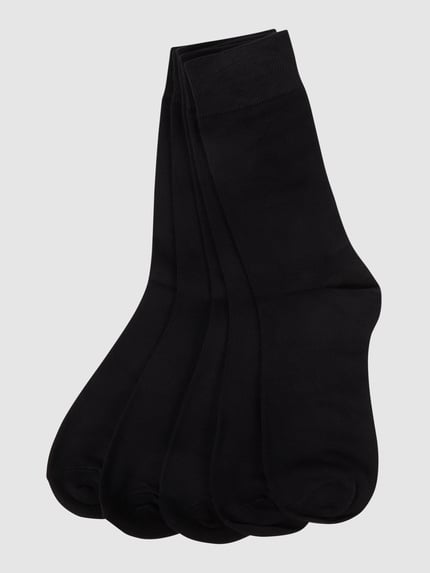 JACK & JONES Socken mit Stretch-Anteil im 5er-Pack Black 1