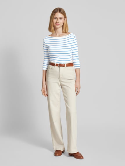 Tommy Hilfiger Slim fit T-shirt van puur katoen, model 'CODY' Lichtblauw - 1