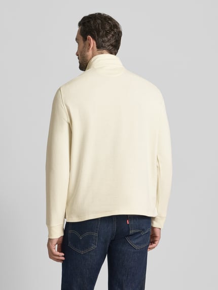 Polo Ralph Lauren Troyer o kroju regular fit z czystej bawełny Écru 5