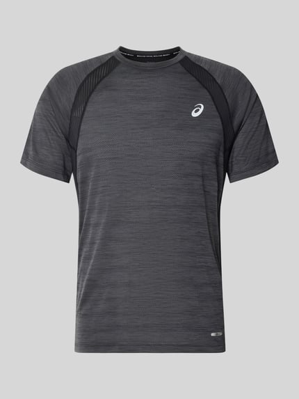 Regular Fit T-Shirt mit Logo-Print Modell 'Road' Shop The Look MANNEQUINE