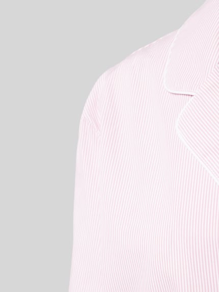 Seidensticker Nachthemd met streepmotief Roze - 2
