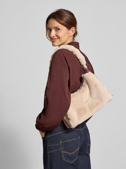 Coccinelle Hand Bag Tragehenkel in Fecht-Optik Modell 'Boheme' Sand 1