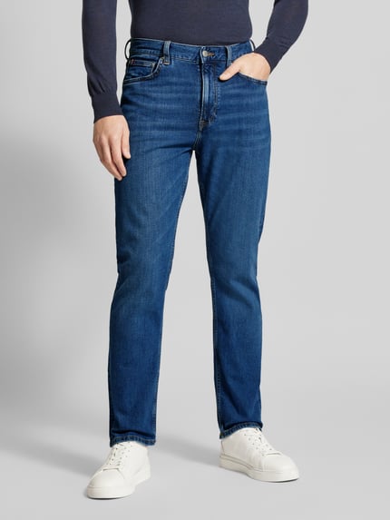 Tommy Hilfiger Comfort Fit Jeans aus Viskose im 5-Pocket-Design Modell 'MERCER' Jeansblau 4