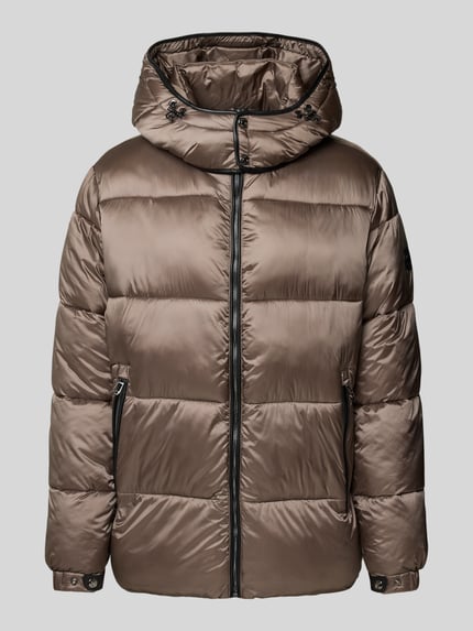 JOOP! COLLECTION Gewatteerd jack met ritszakken Middenbruin - 2