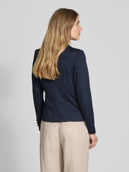 FREE/QUENT Blazer met 2-knoopssluiting, model 'Nanni' Marineblauw - 5
