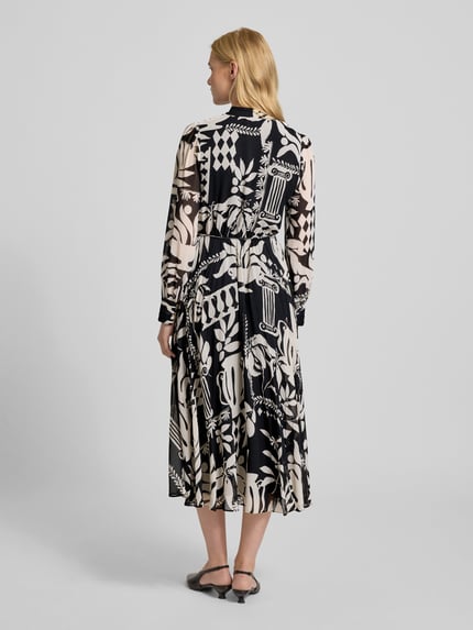 Forever New Avondjurk met opstaande kraag, model 'Annabel' Zwart - 5