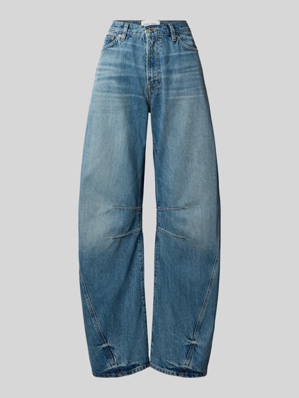 Wide Fit Jeans aus reiner Baumwolle Modell 'Sahar' Shop The Look MANNEQUINE