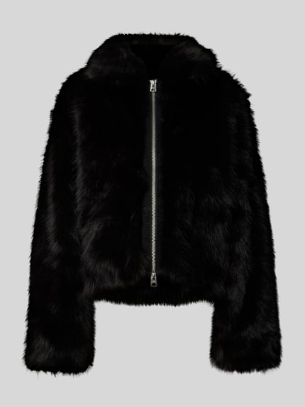 Kurtka ze sztucznego futra model ‘Yara’ Shop The Look MANNEQUINE