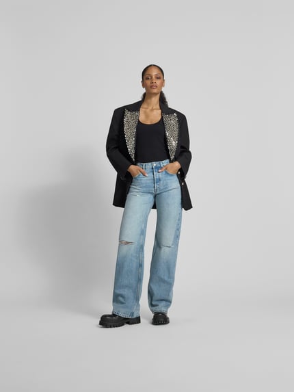 Anine Bing Jeans mit 5-Pocket-Design Jeansblau 1