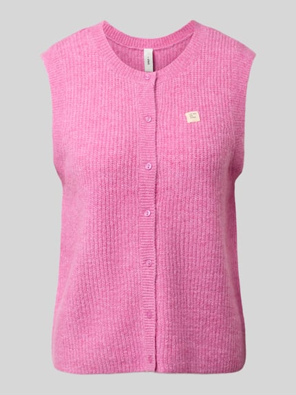 ONLY Regular Fit Pullunder mit Woll-Anteil Modell 'VIGGA' Pink 1