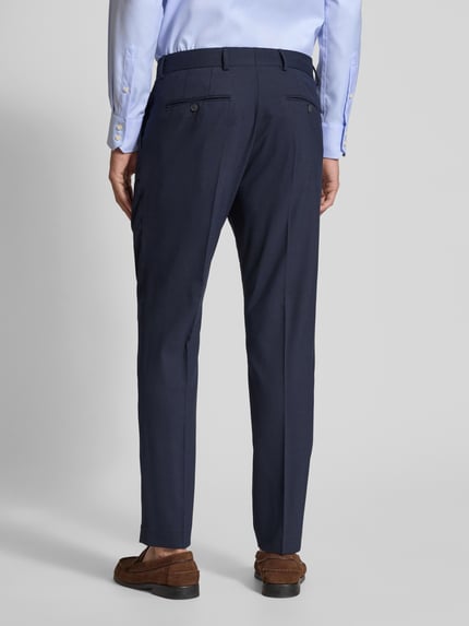 Selected Slim fit pantalon met wol model 'NEIL' Marineblauw - 5
