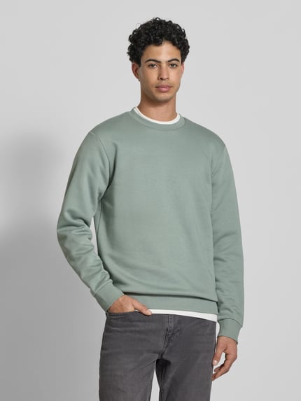 ONLY & SONS Regular Fit Sweatshirt aus Baumwoll-Mix Modell 'CERES' Mint 4