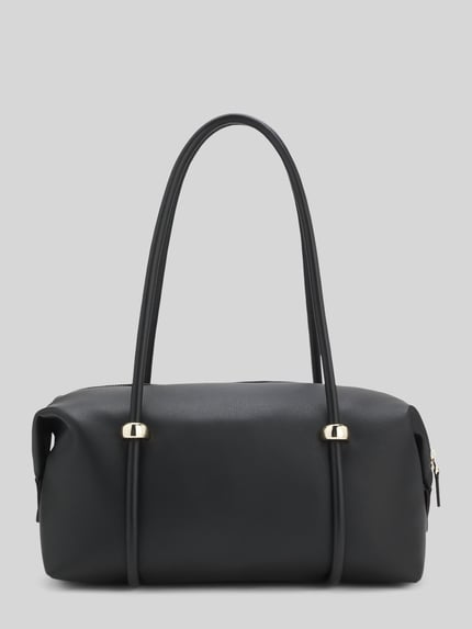 HUGO Henkeltasche mit Logo-Detail Modell 'Briony_Duffle' Black 4