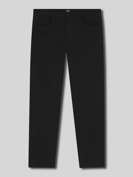 BOSS Slim Fit Hose aus Baumwoll-Mix Modell 'DELAWARE5' Black 2