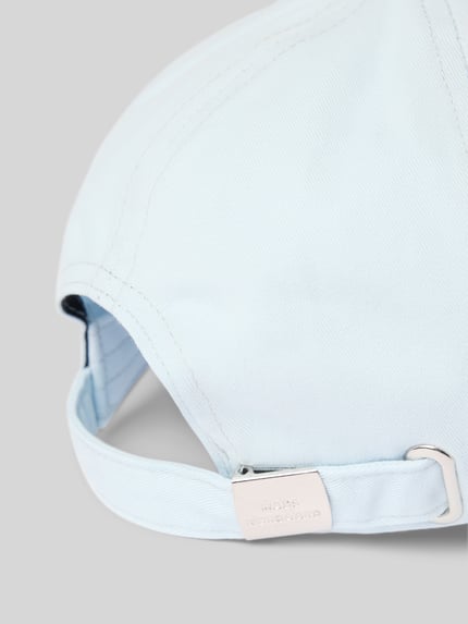 MADS NØRGAARD Baseballpet met labelstitching Lichtblauw - 3