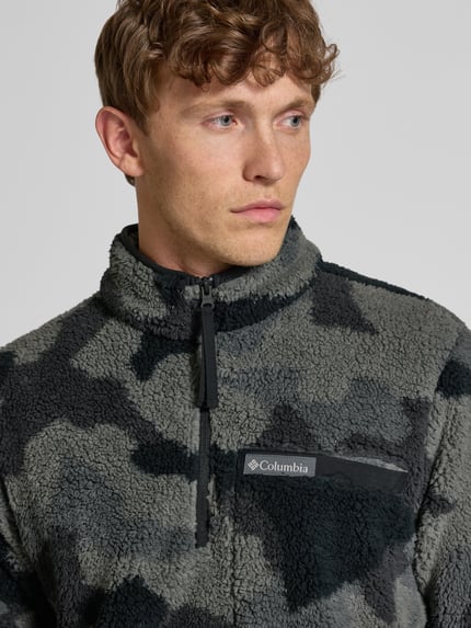 Columbia Sweatshirt aus Teddyfell Black 3