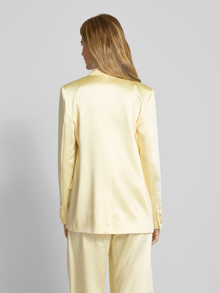 Jake*s Cocktail Blazer mit Knopfverschluss Hellgelb 5