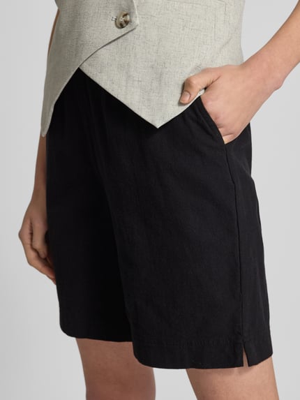 Soyaconcept Relaxed Fit Shorts mit elastischem Bund Modell 'Cissie' Black 3