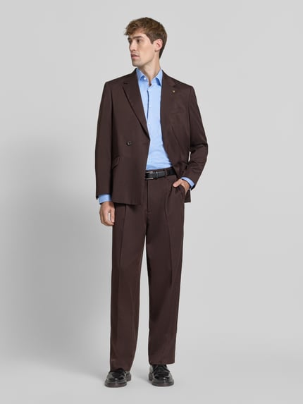 BOSS Regular Fit Businesshemd mit Kentkragen Bleu 1