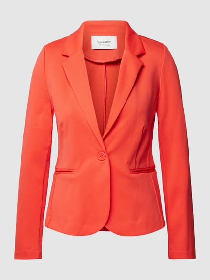 b.young Blazer mit Paspeltaschen Modell 'RIZET' Rot 2